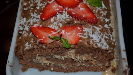 германский шоколадный рулет