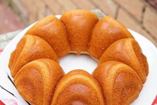 Апельсиново-кокосовый кекс без масла