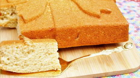 апельсиново-кокосовый кекс без масла