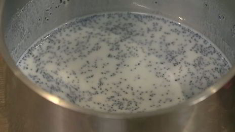 апельсиновый кекс с маком