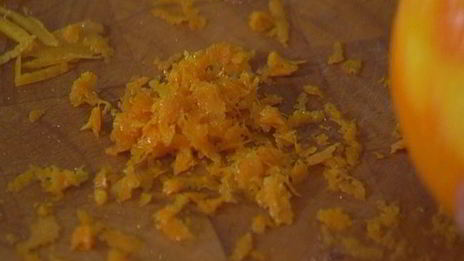 апельсиновый кекс с маком