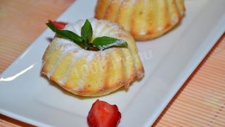 Апельсиновые кексы капкейки