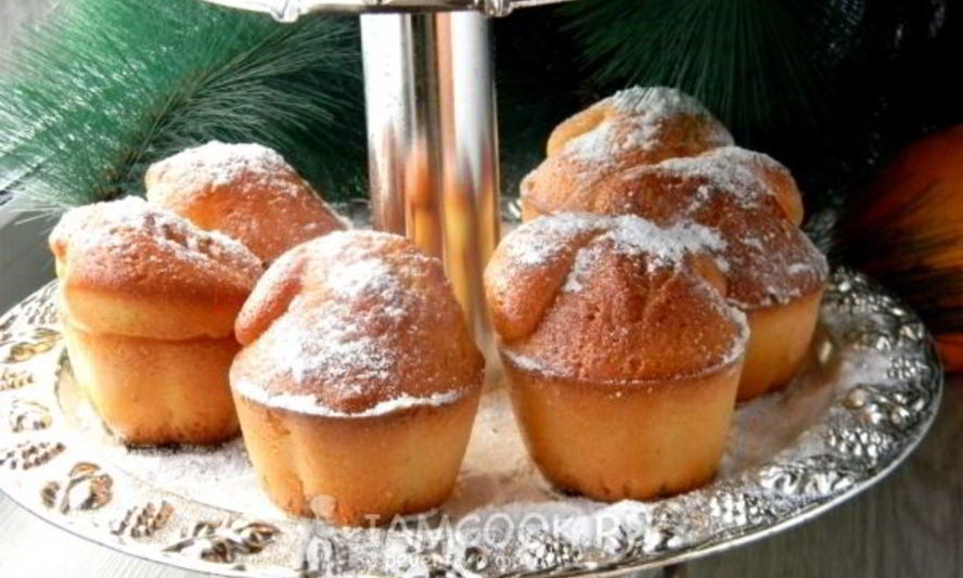 Рецепт апельсиновые кексы в силиконовых формочках