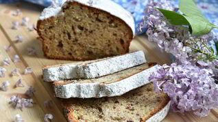 Бананово-шоколадный кекс