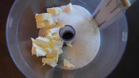 бананово-шоколадный кекс