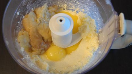 бананово-шоколадный кекс