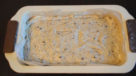 бананово-шоколадный кекс