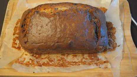 бананово-шоколадный кекс