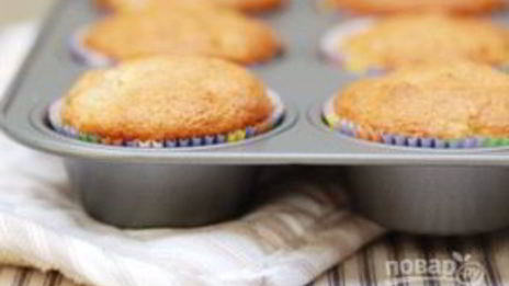 банановый капкейк