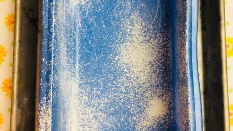 банановый кекс с голубикой на растительном масле