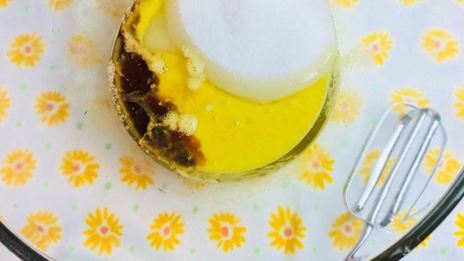 банановый кекс с голубикой на растительном масле