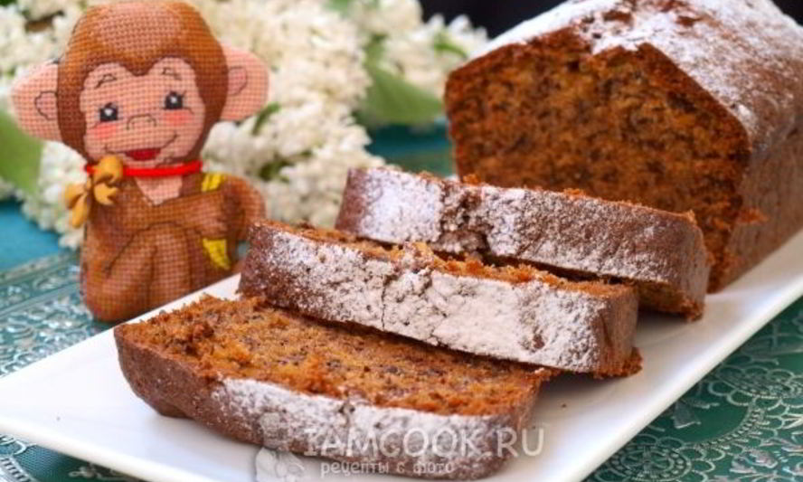 Рецепт банановый кекс в духовке