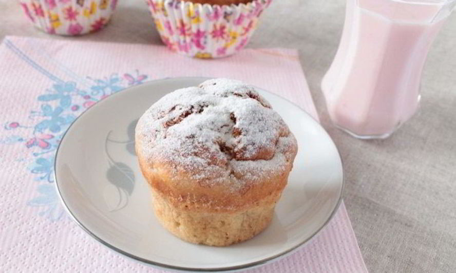 Рецепт банановые кексы со сливочным сыром и йогуртом