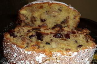 Фруктово-ореховый кекс