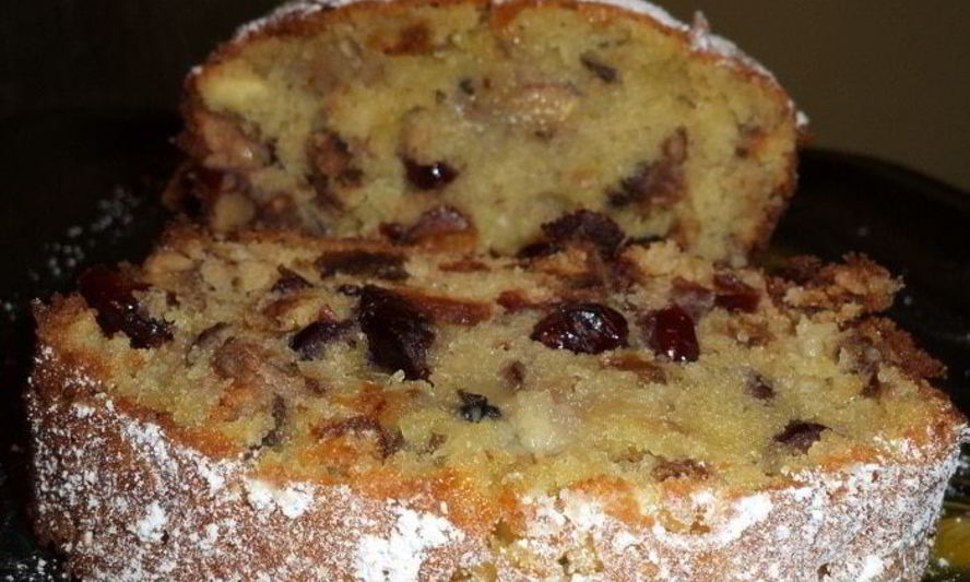 Рецепт фруктово-ореховый кекс