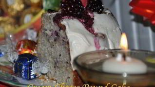 Фунтовый кекс со сливочным сыром