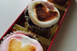 Капкейк с запеченным зефиром