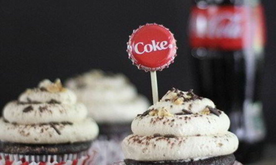 Рецепт капкейки с кока-колой