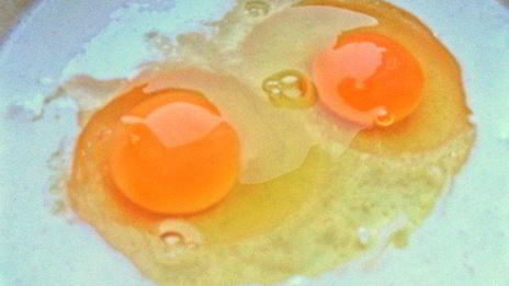 кекс на сметане с мандаринами и клюквой