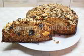 Кекс ореховый с сухофруктами