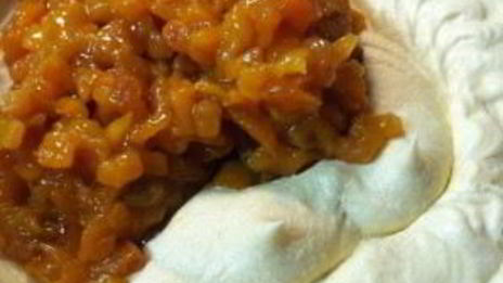 кекс с курагой и изюмом