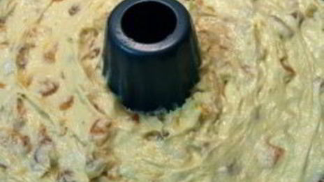 кекс с курагой и изюмом