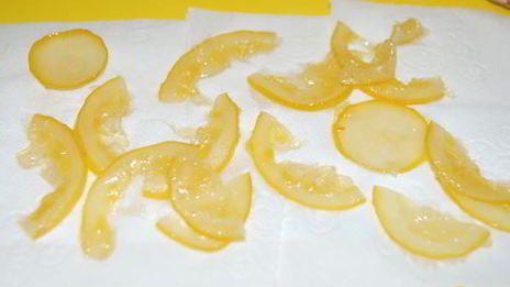 кекс с лимонной глазурью