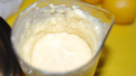 кекс с лимонной глазурью