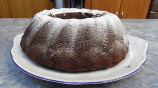 Кекс с начинкой