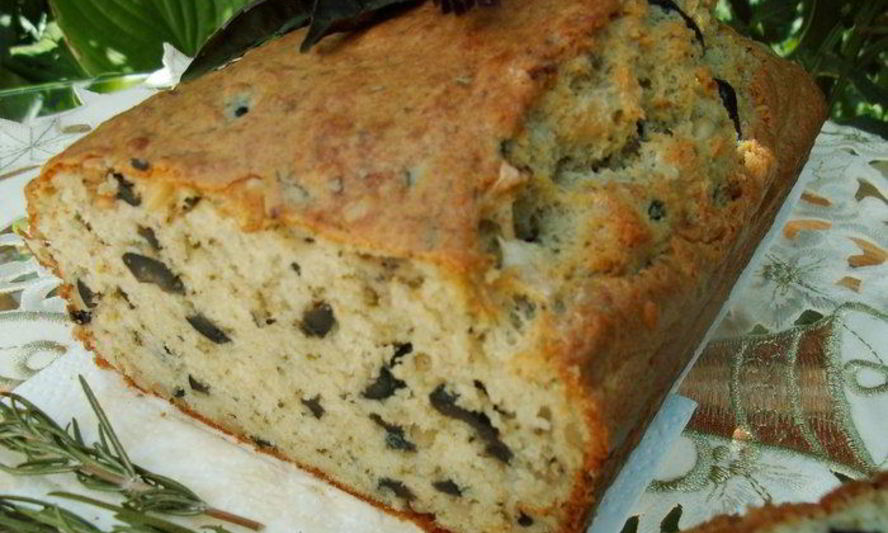 Рецепт кекс с оливками, горгонзолой и прованскими травами