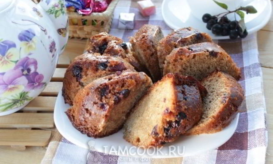 Рецепт кекс с вареньем