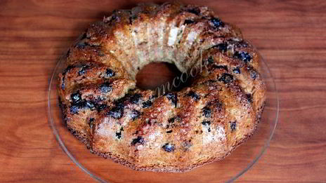 кекс с вареньем