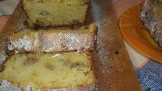 Кекс с виноградом