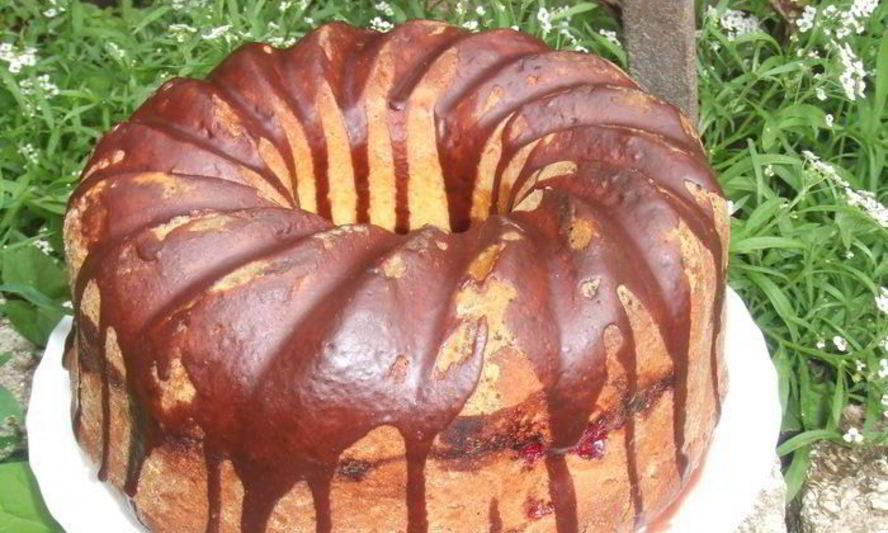 Рецепт кекс с вишней