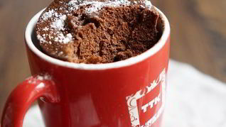 Кекс в микроволновке за 5 минут