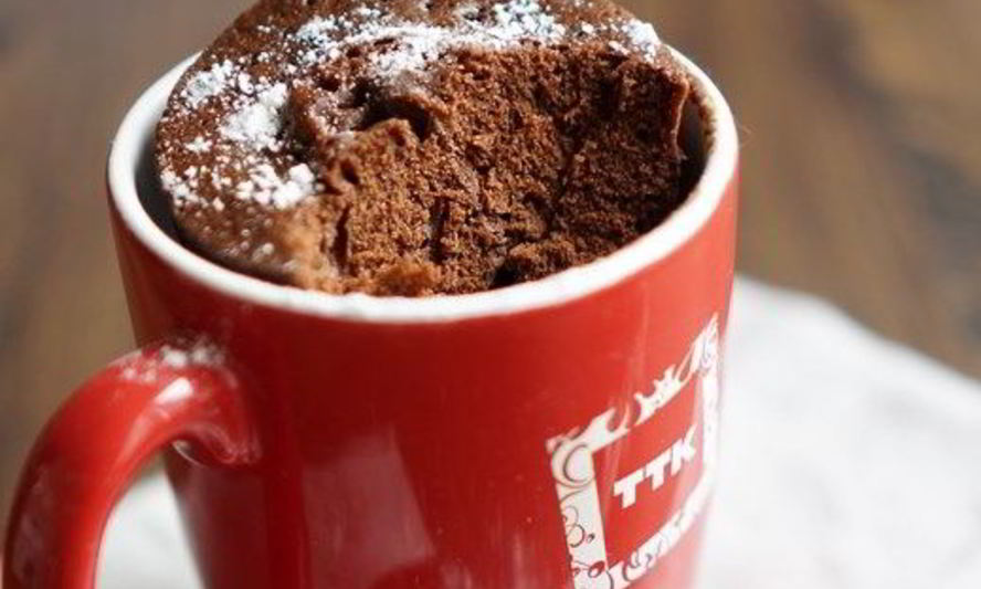 Рецепт кекс в микроволновке за 5 минут