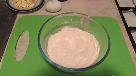 кексики с черничным джемом