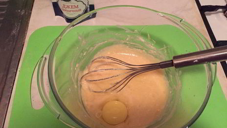 кексики с черничным джемом