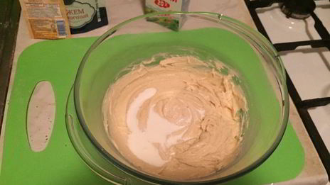 кексики с черничным джемом