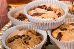 Кексы с беконом