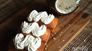 Кокосовый кекс Сказка