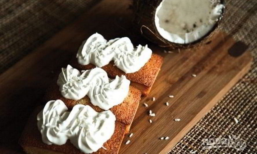 Рецепт кокосовый кекс сказка