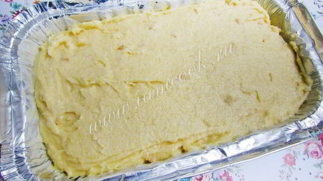 кукурузный кекс с миндалем