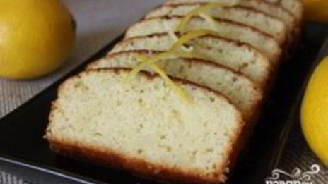лимонный кекс в хлебопечке