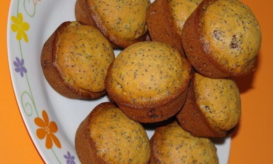 Рецепт маково-пряничные кексы