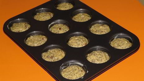 маково-пряничные кексы