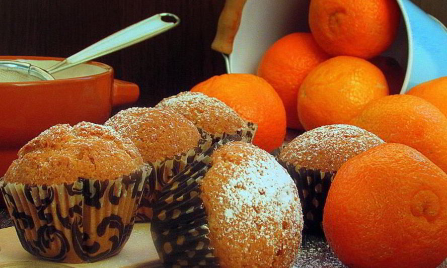 Рецепт мандариновые кексы