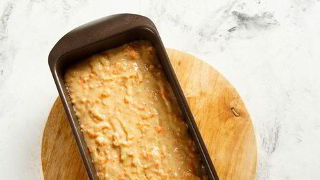 морковный кекс со сметанной глазурью