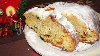 Немецкий творожный Штоллен