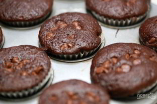 Очень шоколадные кексы